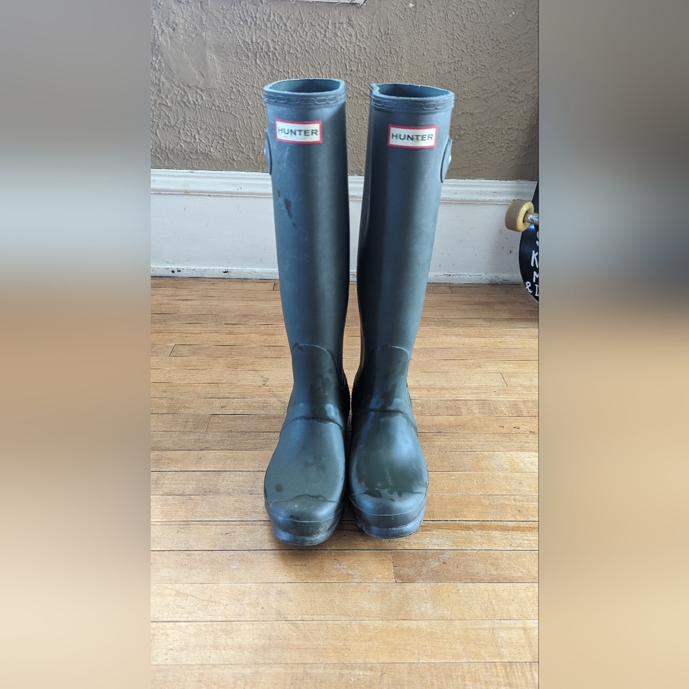 Hunter rain boots